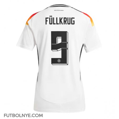 Camiseta Alemania Niclas Fullkrug #9 Primera Equipación Eurocopa 2024 manga corta